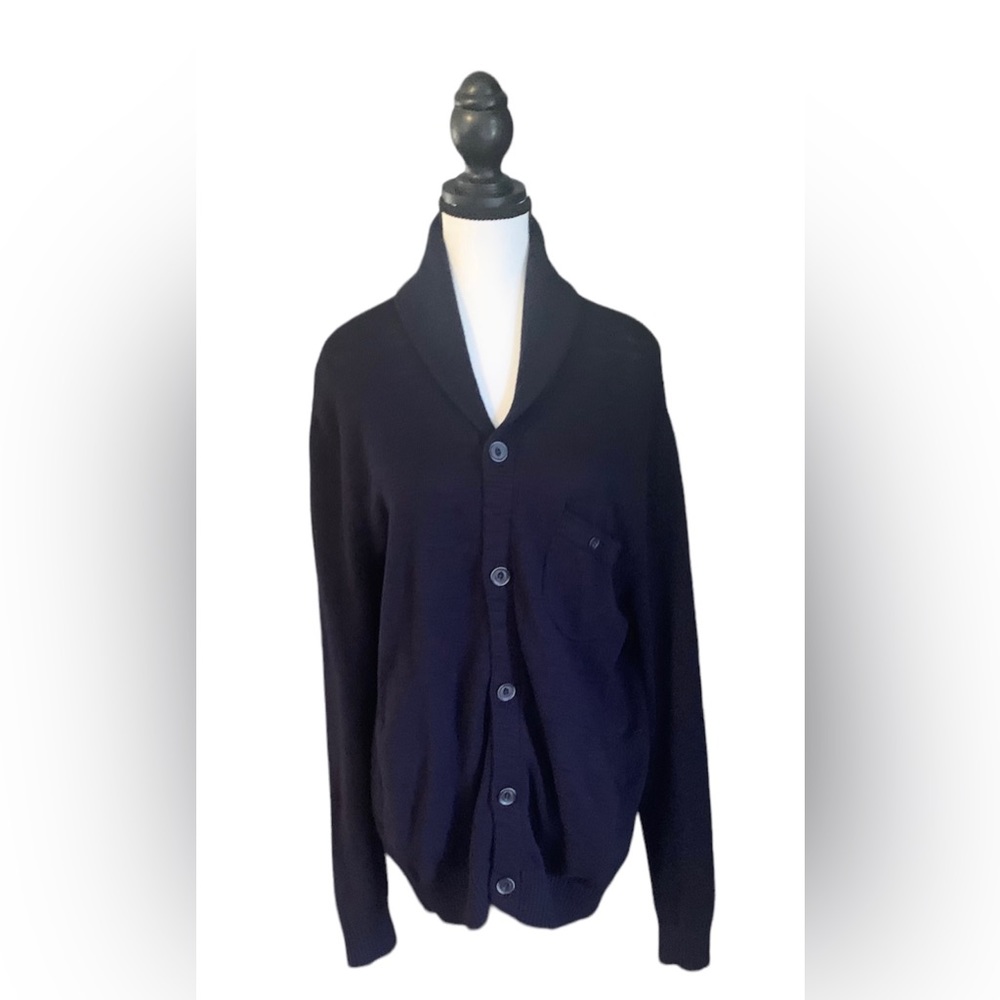 GOODFELLOW MEN's SHAWL COLLAR CARDIGAN. SIZE M. NWT
